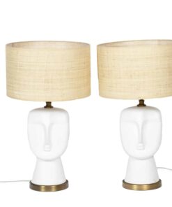Pair of Opaline Lamps - Styylish