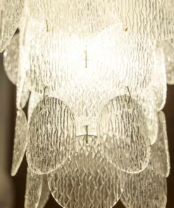 Large Murano Glass Chandelier - Glass Detail - Styylish