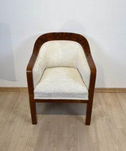 Biedermeier Walnut Bergere Chair - Full - Styylish