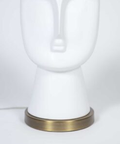 Pair of Opaline Lamps - Base Detail - Styylish