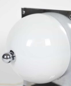 Metal and Opaline Lamp - Opaline Detail - Styylish