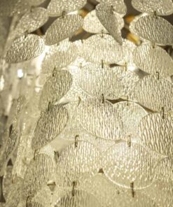 Large Murano Glass Chandelier - Circular Glass - Styylish