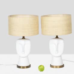 Pair of Opaline Lamps - Pair - Styylish