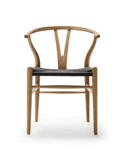 CH24 Wishbone Chair Black - Styylish