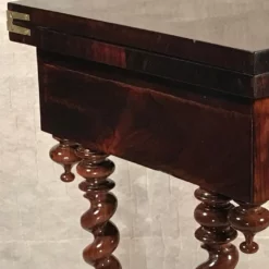 Game Table with backgammon - Edge Detail - Styylish