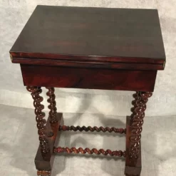 Game Table with backgammon - Back Profile - Styylish