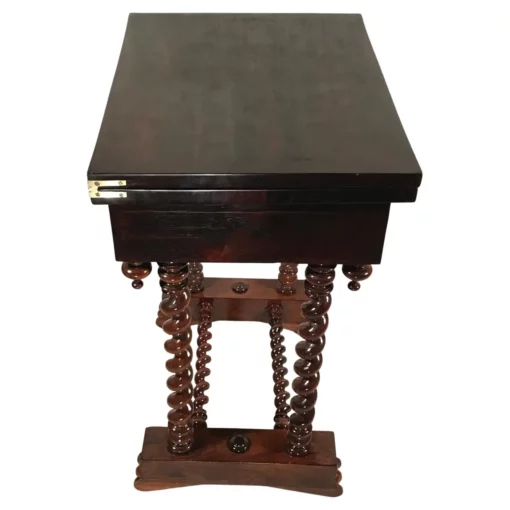 Game Table with backgammon - Side Profile - Styylish