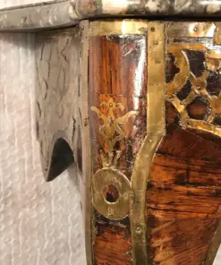 Boulle Style Console Table - Corner Detail - Styylish