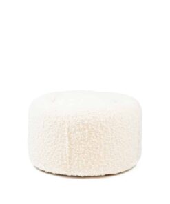 Pouf with White Curls - Styylish