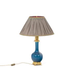 Paris Porcelain Lamp with Gilt Bronze, circa 1880