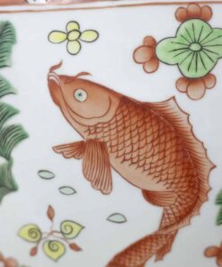 Canton Porcelain Planters - Koi - Styylish