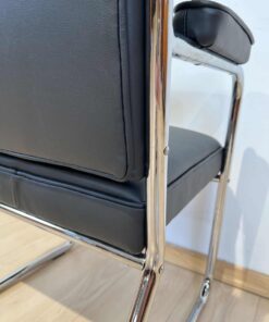 Steel Bauhaus Armchair - Back of Frame - Styylish