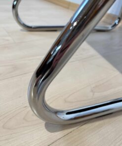 Steel Bauhaus Armchair - Back of Frame - Styylish