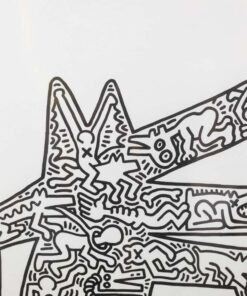 Keith Haring Silkscreen 1990s - Top Detail - Styylish
