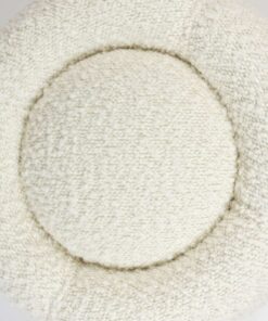 Pouf with White Curls - Center - Styylish