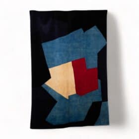 Serge Poliakoff Rug. Contemporary Work.