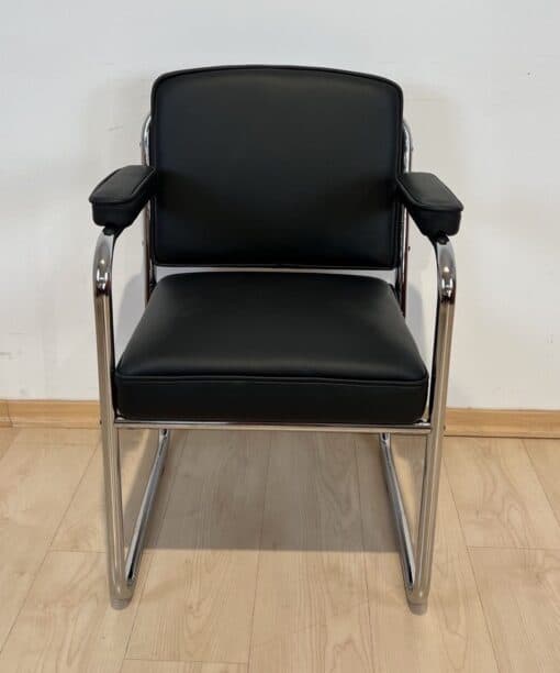 Steel Bauhaus Armchair - Front - Styylish