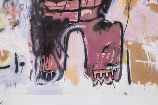 Jean-Michel Basquiat Silkscreen - Bottom - Styylish