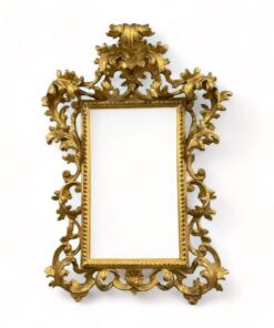 Hand-Carved Gilt Wood Mirror- Styylish