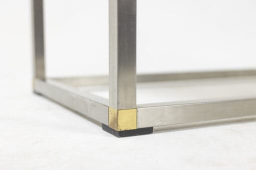 Gold and Silver Metal Bench - Frame - Styylish