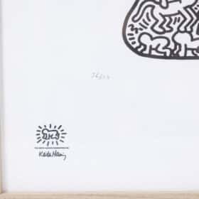 Keith Haring Silkscreen 1990s