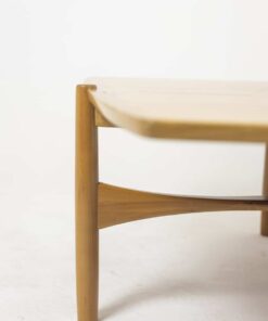 Cherry Wood Coffee Table - Leg Detail - Styylish