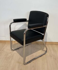 Steel Bauhaus Armchair - Side Profile - Styylish