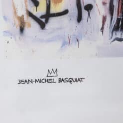 Jean-Michel Basquiat Silkscreen - Signature - Styylish