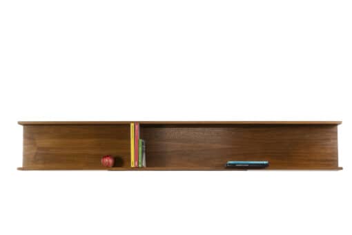 Teak Wall Shelf - Staged - Styylish