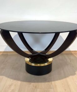 Round Art Deco Coffee Table - Full Profile - Styylish