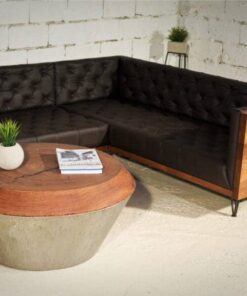 Reclaimed Wood Sofa- with corner- Styylish