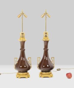 Gilt Bronze Lamps - Staged - Styylish