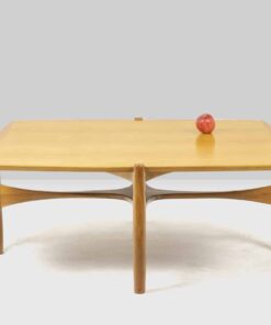 Cherry Wood Coffee Table - Staged - Styylish