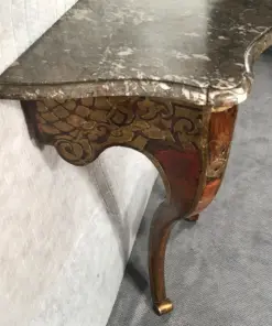 Boulle Style Console Table - Against Wall - Styylish