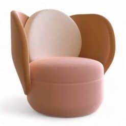 Debi Armchair- Pink and Yellow- Styylish