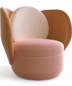 Debi Armchair- Pink and Yellow- Styylish