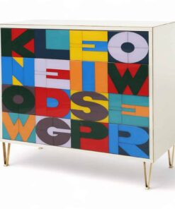 Venetian Credenza with Glass Decor- Styylish