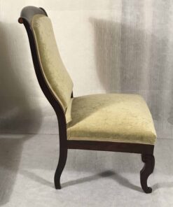 Alternative view of Pair of Antique Low Chairs, France 1840