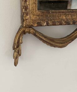 Giltwood Louis XVI Mirror - Bottom Detail - Styylish