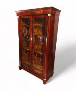 Antique Biedermeier Library Cabinet- Styylish