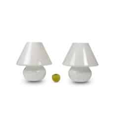 White Opaline Lamps - Styylish