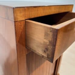 Biedermeier Pillar Cabinet - Drawer - Styylish