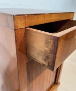 Biedermeier Pillar Cabinet - Drawer - Styylish