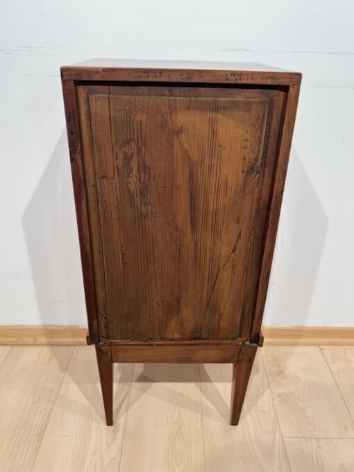 Biedermeier Pillar Cabinet - Back Profile - Styylish