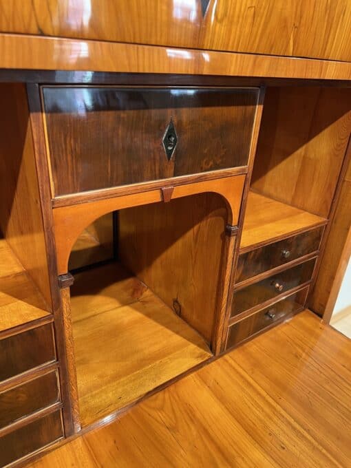 Early Biedermeier Secretaire - Interior Compartments - Styylish