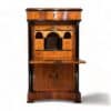 Biedermeier Drop front secretary desk- view of the secretary with open writing flap- styylish