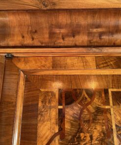 18th century Baroque Armoire - Wood Inlay Detail - Styylish
