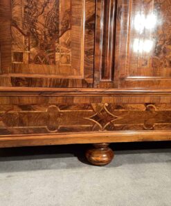18th century Baroque Armoire - Base Detail - Styylish