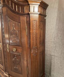 Neoclassical Armoire - Side Detail - Styylish