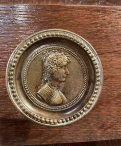 Neoclassical Armoire - Metal Face Detail - Styylish